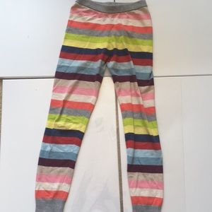 Colorful Stripped GAP Brand Leggings